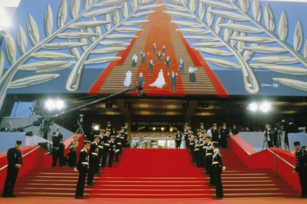 Cannes Beach And Festival Palais